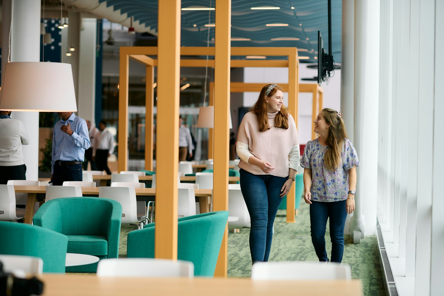 Fannie Mae’s offices are designed to inspire connection and
collaboration for our employees.