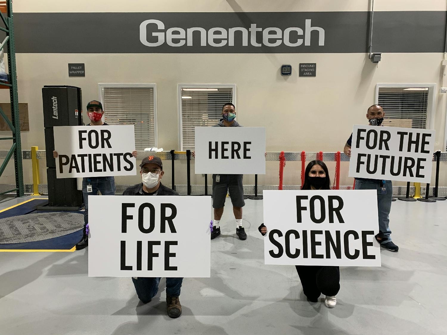 Genentech’s guiding principles are centered around science, people and patients. 