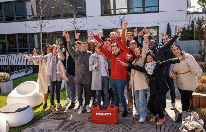 Team members outside our corporate office