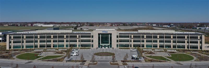 The Infosys US Education and Innovation Center located in Indianapolis, Indiana situated on a sprawling 59 acre property