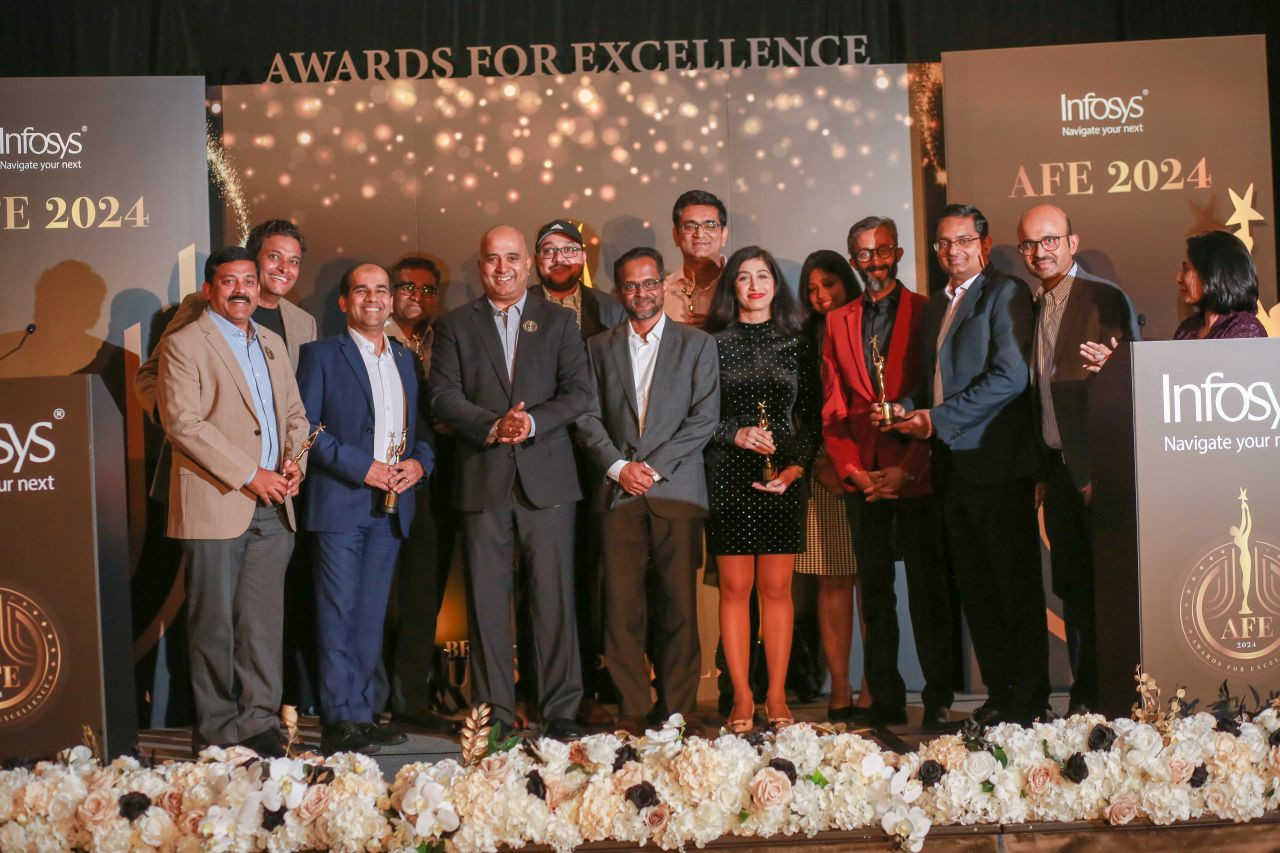 Infosys Americas Awards for Excellence 2024, celebrating excellence in performance.