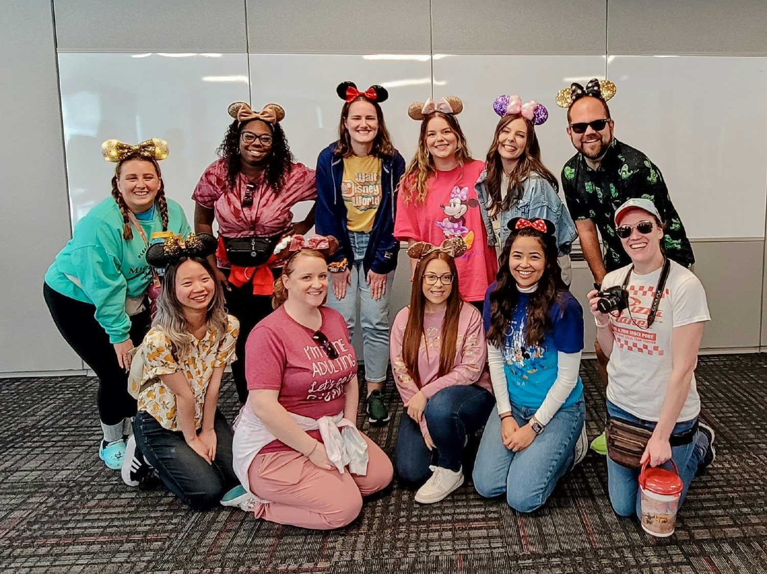 Employees celebrate their fun (and some might say magical) team theme at Florida's Kickoff event. 