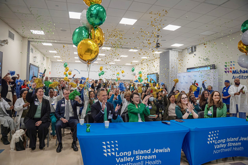 Long Island Jewish Valley Stream celebrates earning the  prestigious Magnet designation, highest achievement in nursing!