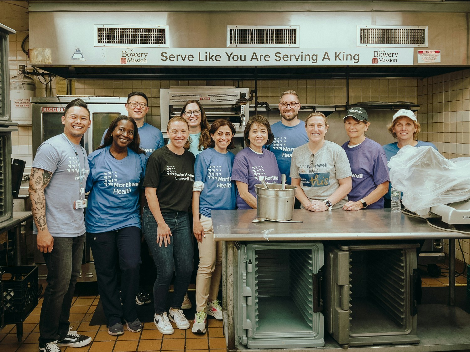 Our new executive volunteer day program connects our leaders to strategic community partners.