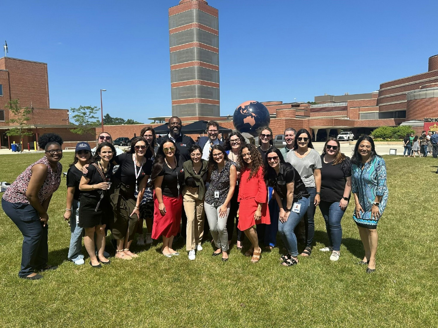 Enjoying the annual Sunshine Social.