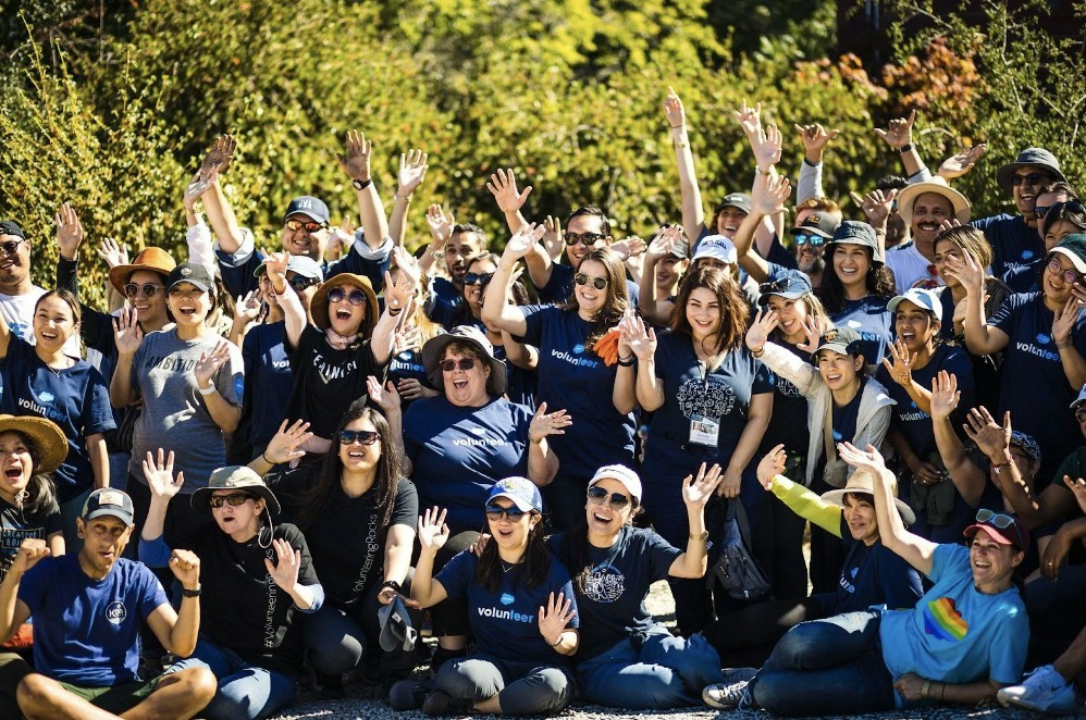 Salesforce employees do well and do good, so volunteer events like this are a critical part of our culture. 