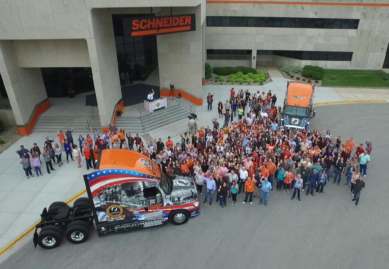 We are Schneider.