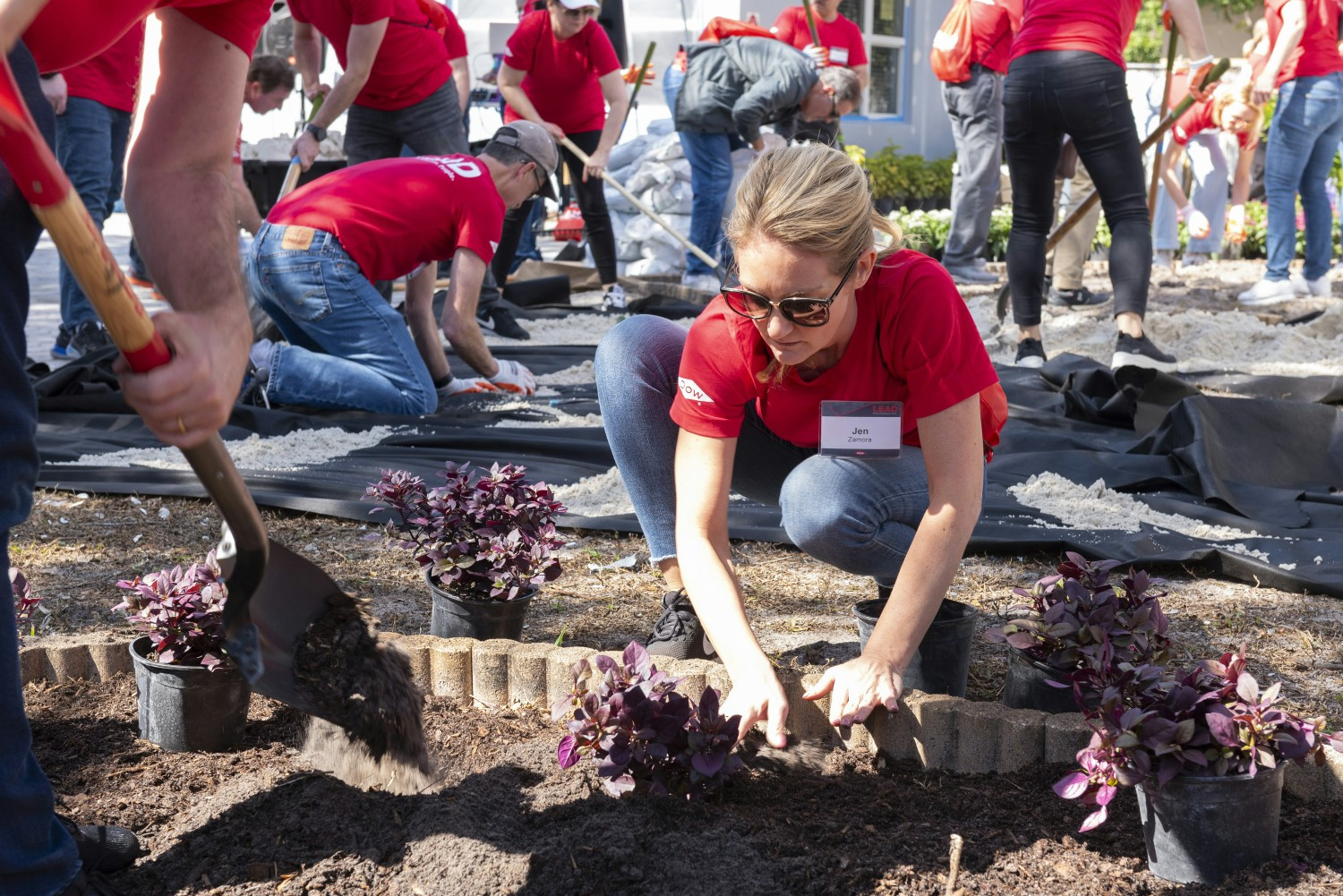 In 2023, 75% of Dow employees volunteered at least once in the communities where they live and work.