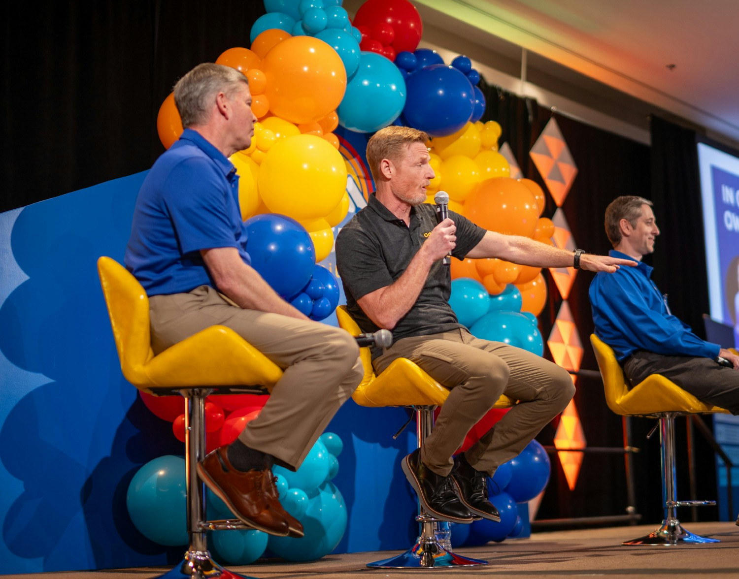 Executive Leadership sharing company vision at annual Leadership Summit