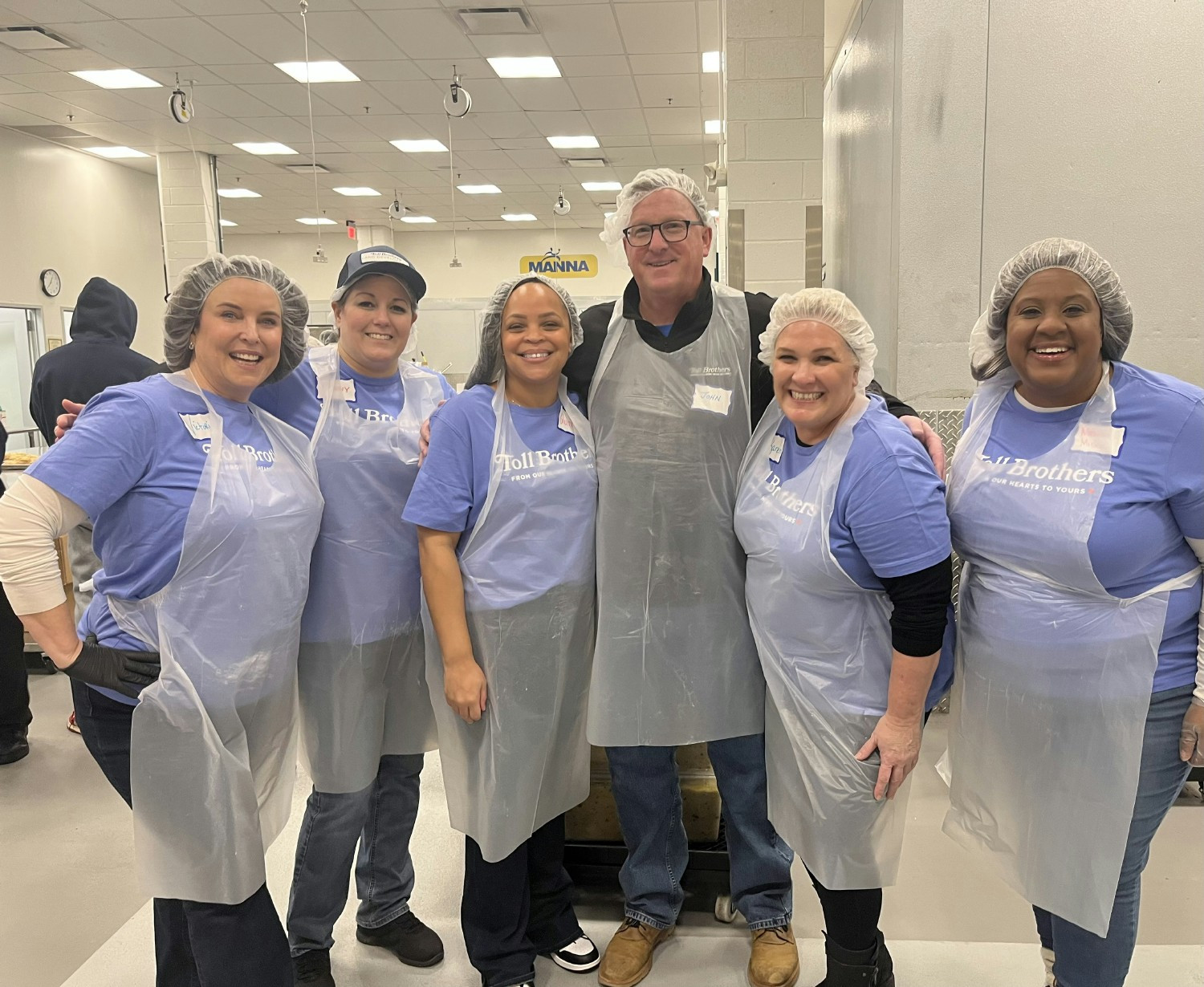Toll Brothers offers employees a Day of Service to get involved with local nonprofits and to commemorate MLK's legacy