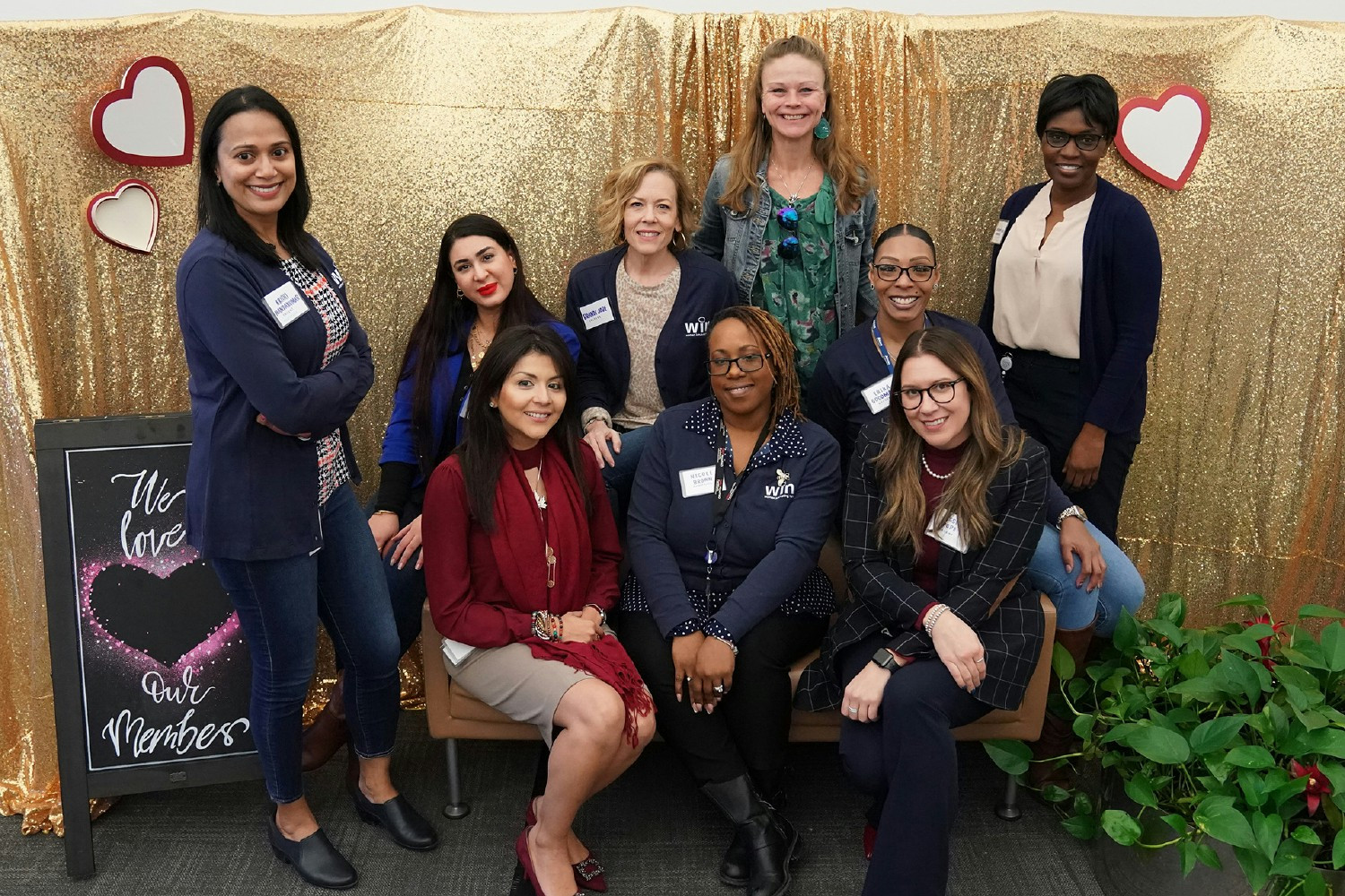 Members of our Women Innovating Now employee resource group celebrate Women's History Month.