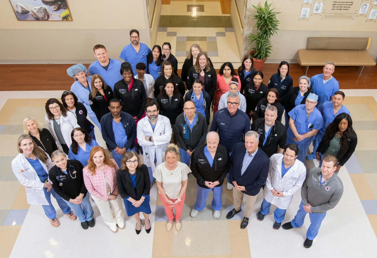 Operating Room team members from Morristown Medical Center