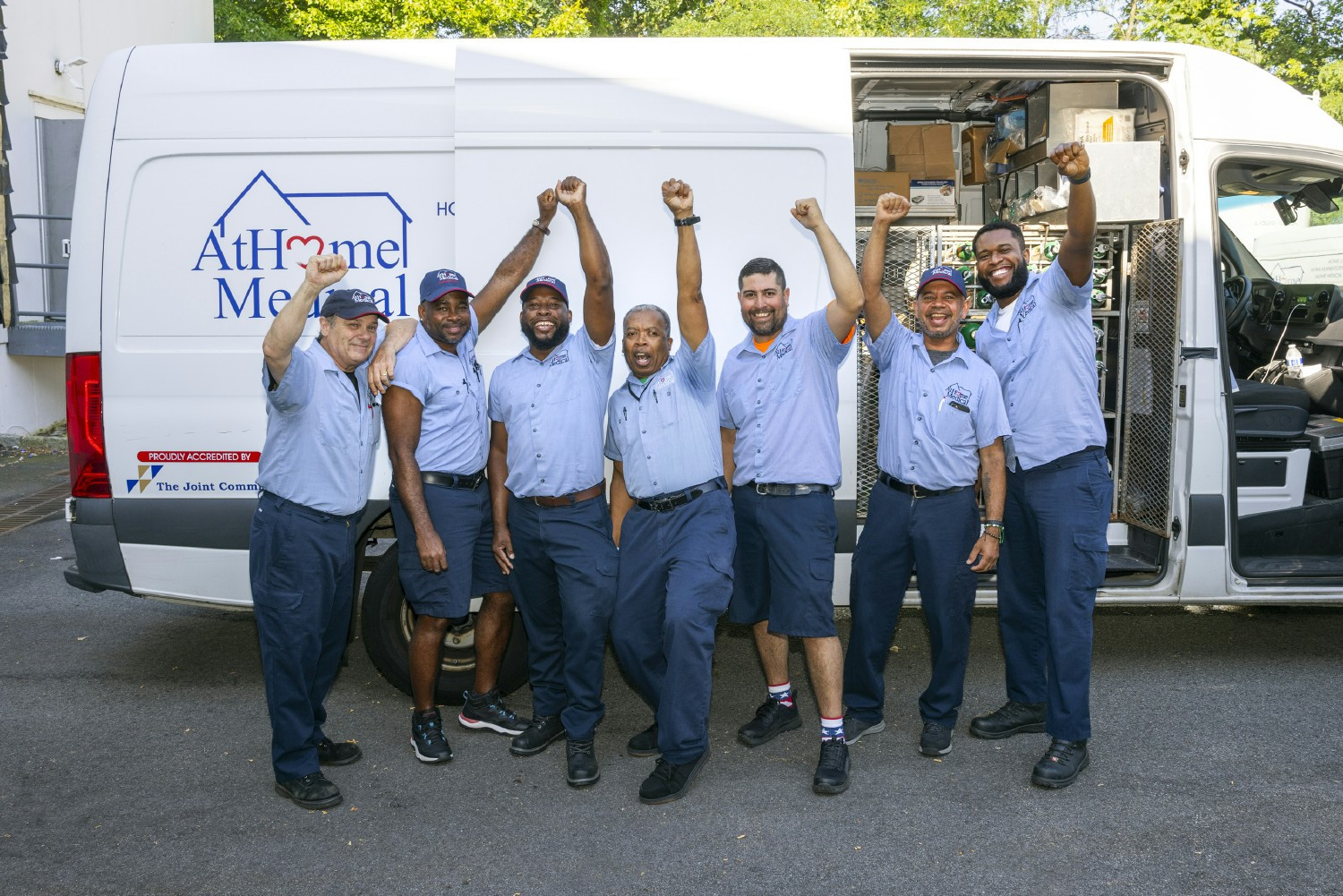 Our AtHome Medical team delivers critical care supplies to patients' homes throughout the communities we serve.