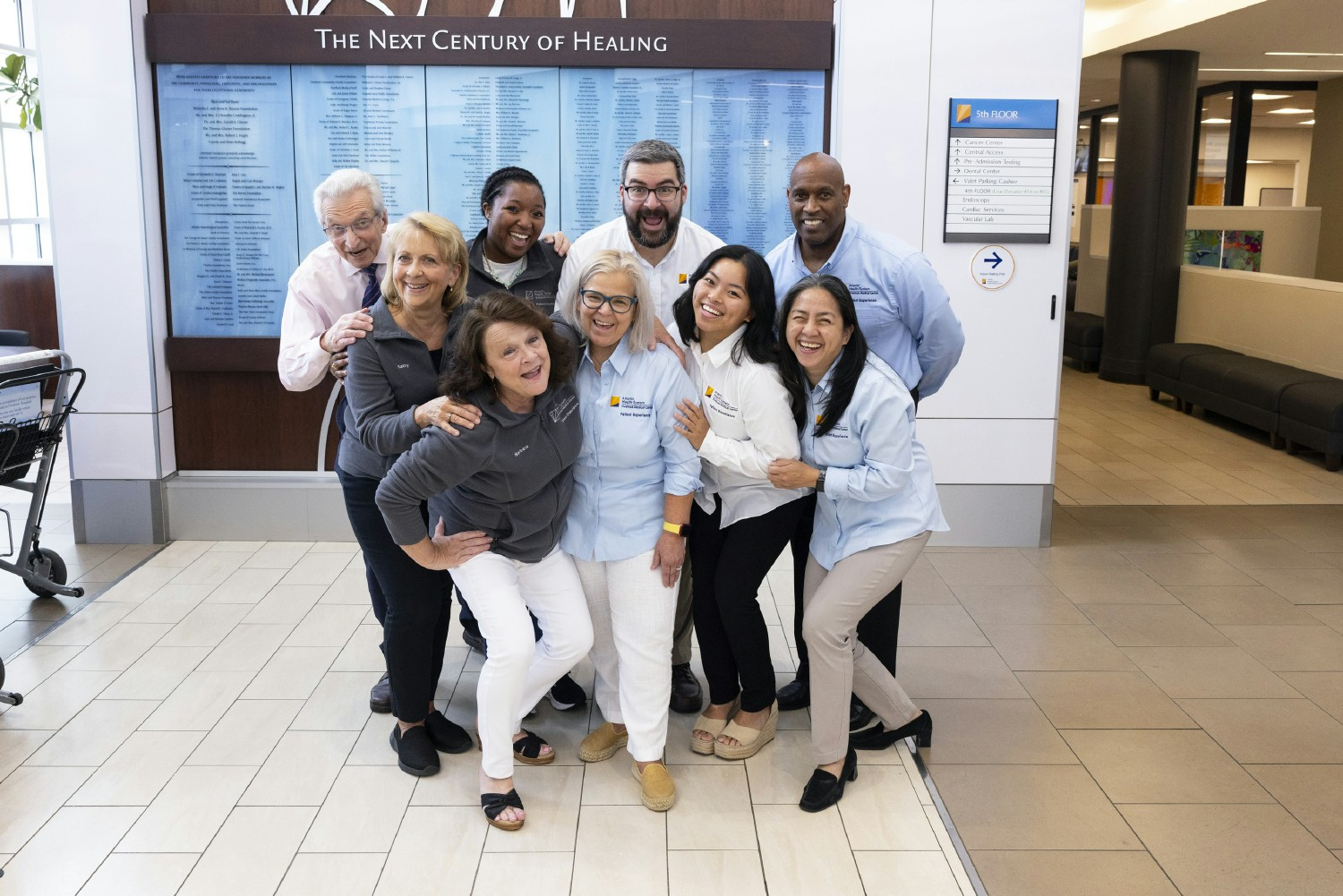 The welcoming faces of our Patient Experience team members.