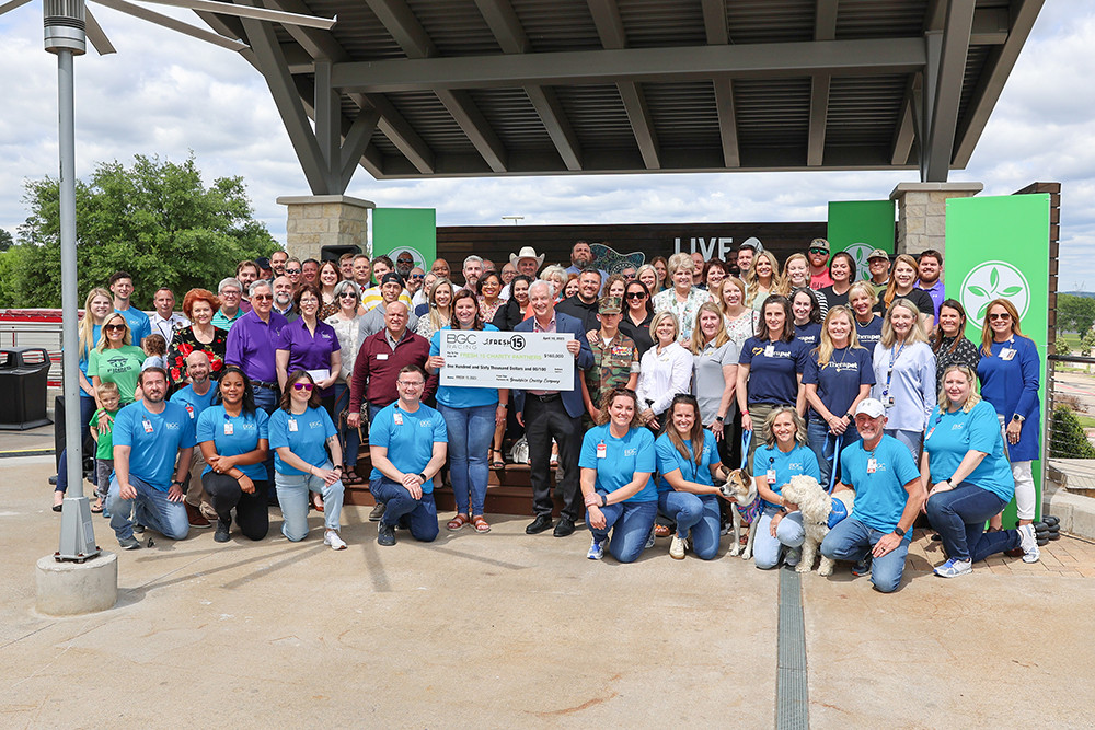 Annually, BGC hosts the FRESH 15 race where 100% of runner revenue is donated to local nonprofits.