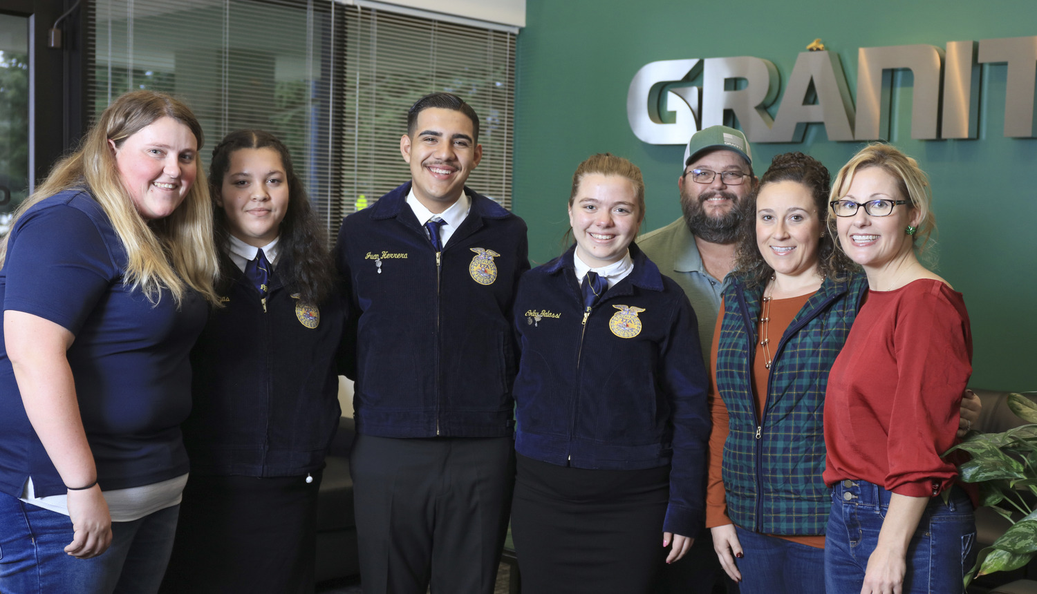 T Partnering with our local FFA to help build a better future.