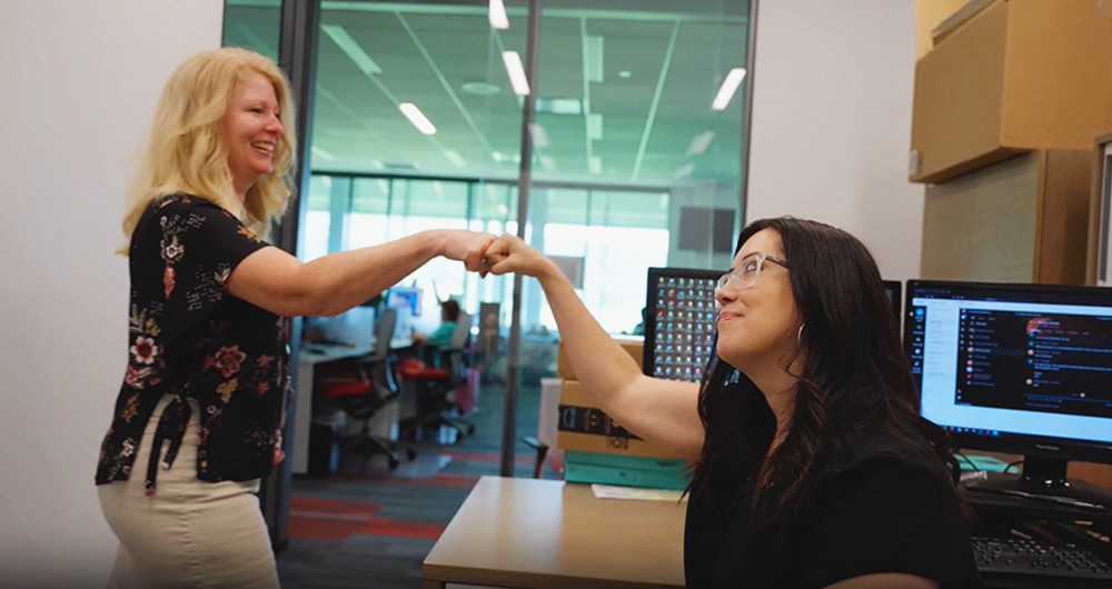 We collaborate across work groups in support of our corporate strategy.