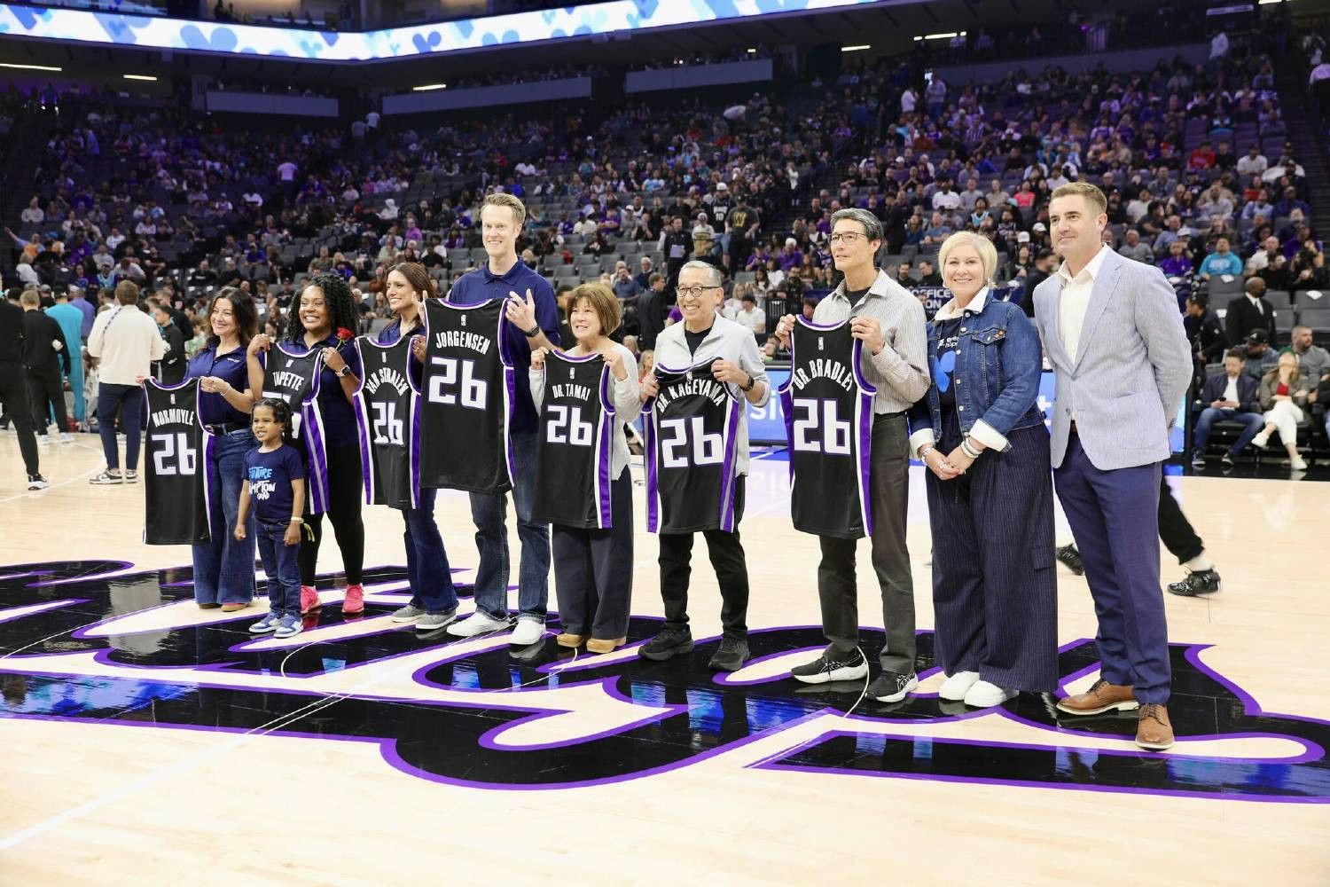 VSP VISION NIGHT WITH THE SACRAMENTO KINGS — THE PERFECT STAGE TO HIGHLIGHT THE IMPORTANCE OF EYE HEALTH.