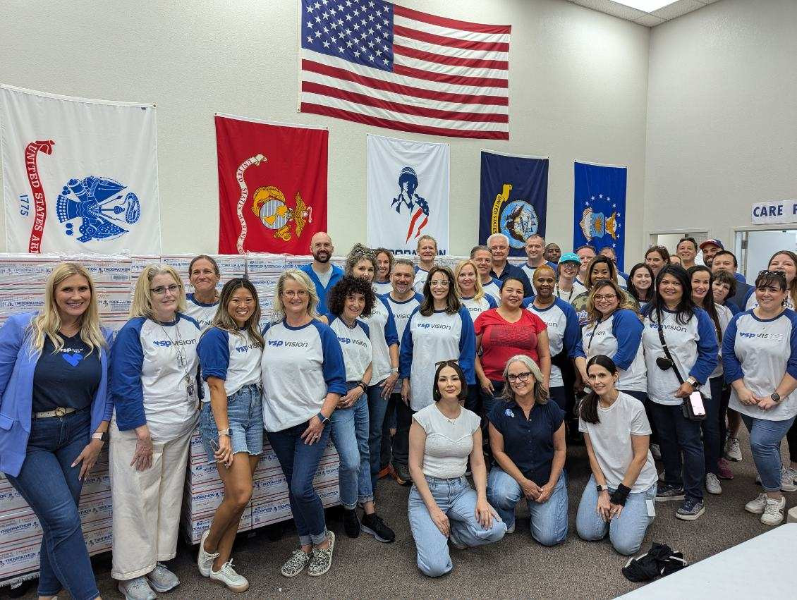 VSP WAS THE EXCLUSIVE SPONSOR OF THE 9/11 PACKATHON AT TROOPATHON ON THE NATIONAL DAY OF SERVICE AND REMEMBRANCE.