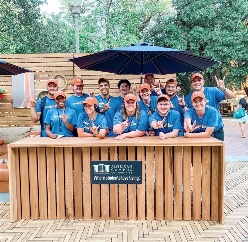 ACC Team at the University of Texas, Austin for a university sponsored event. 