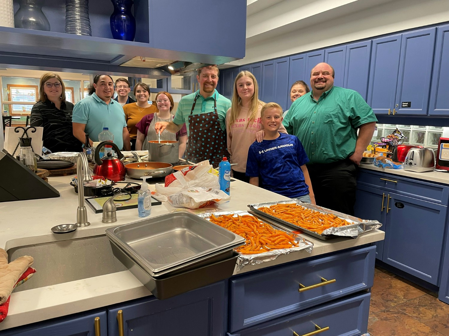 Our Lubbock office volunteered as guest chefs preparing dinner for those staying at their local Ronald McDonald house.