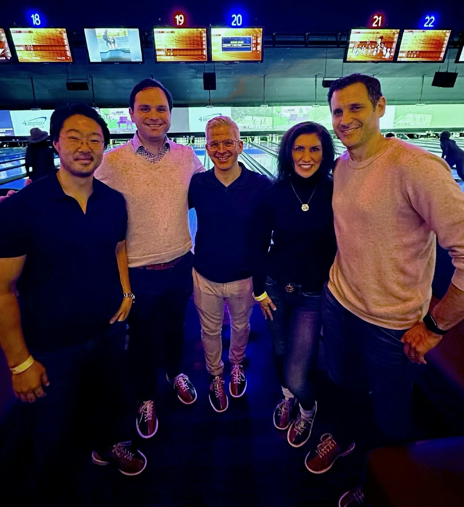Firm mentoring groups met to compete in a friendly and fun bowling challenge.