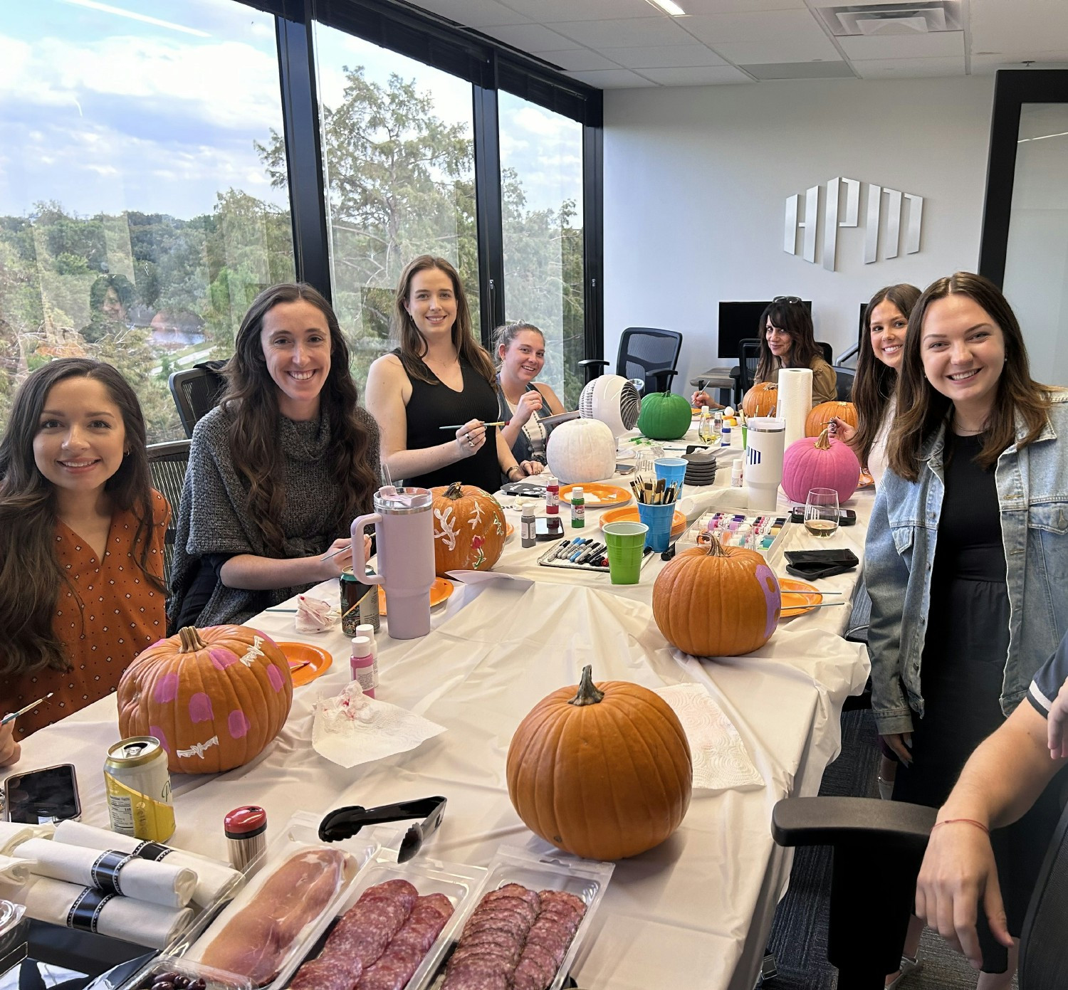 Women from our Hoar Construction and HPM offices met for their first Building Women local event. 