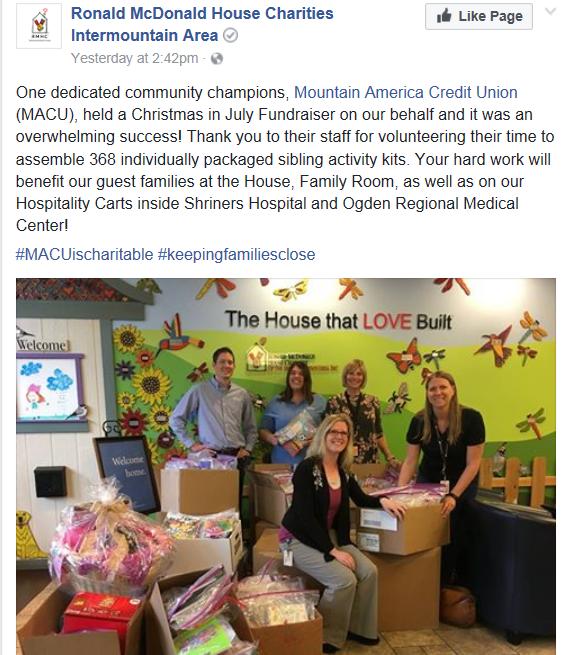 Mountain America Credit Union Photo