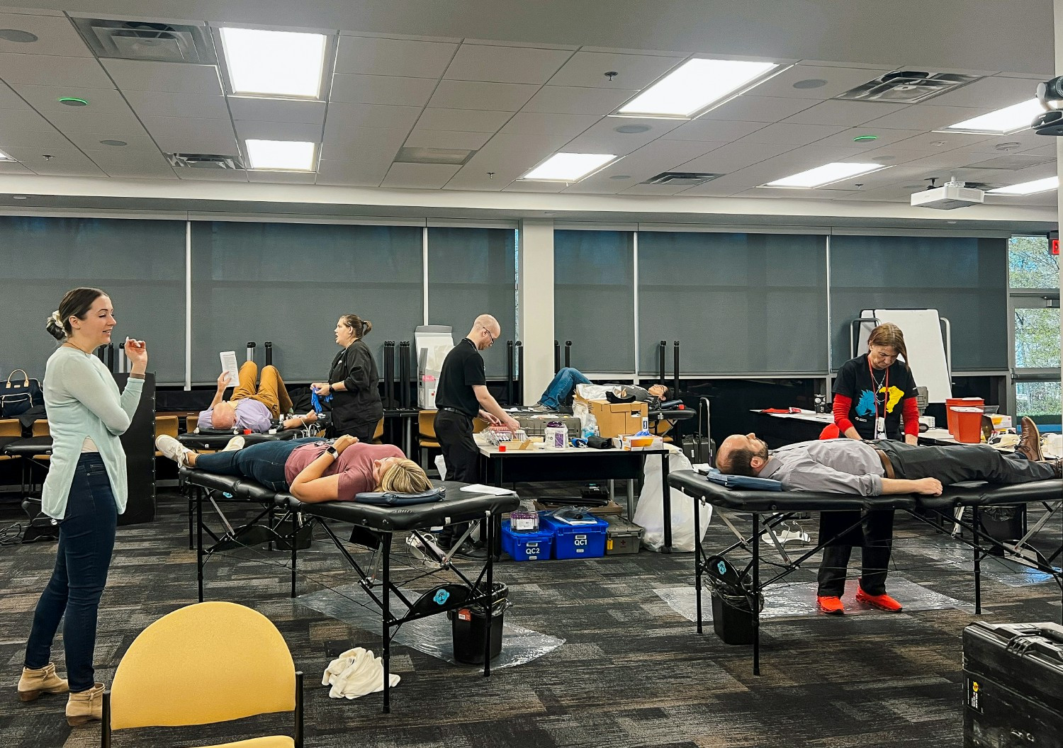 Blood drive. 
