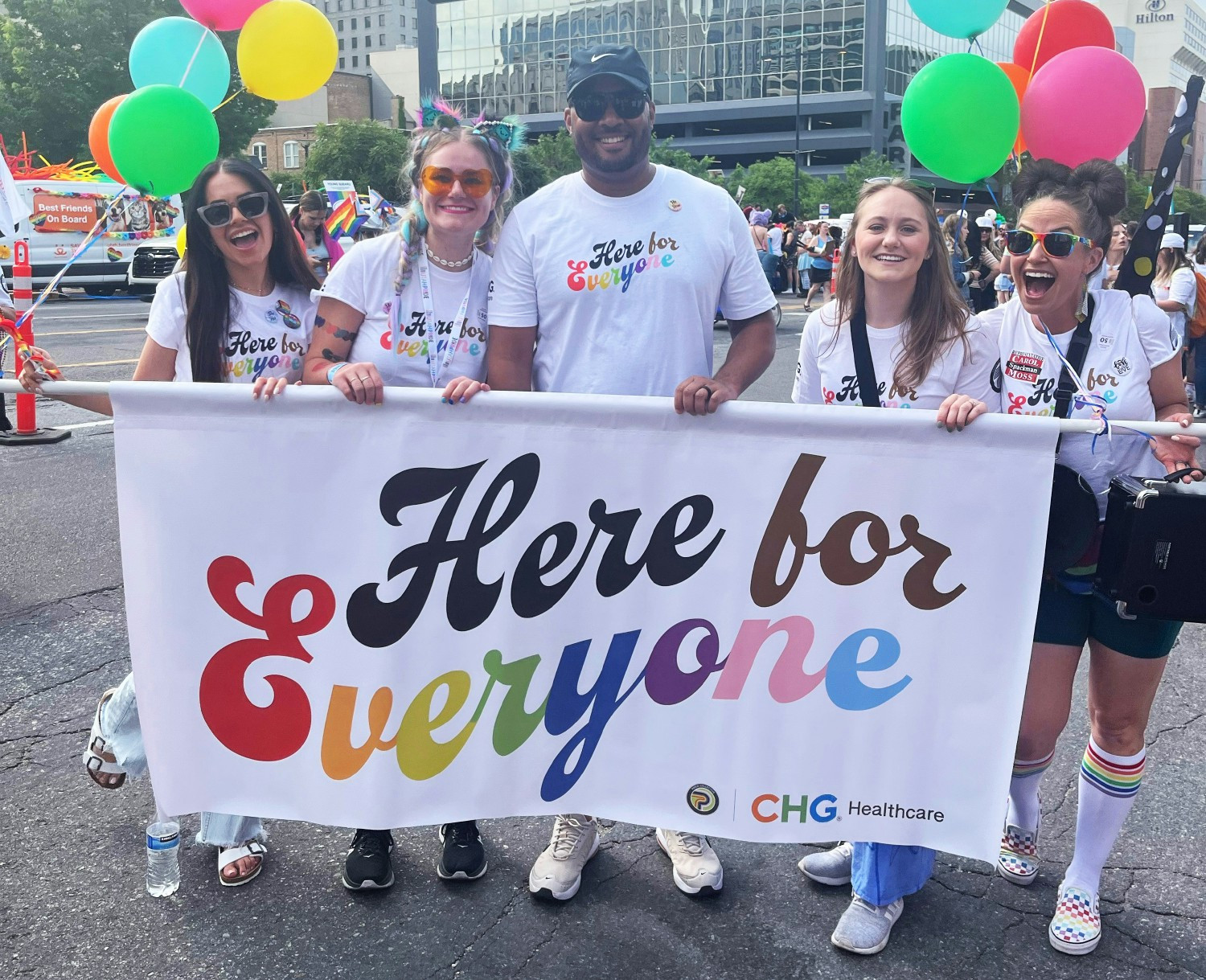 Standing alongside our Pride Collective employee inclusion group and LGBTQ+ community at Utah Pride 2024.