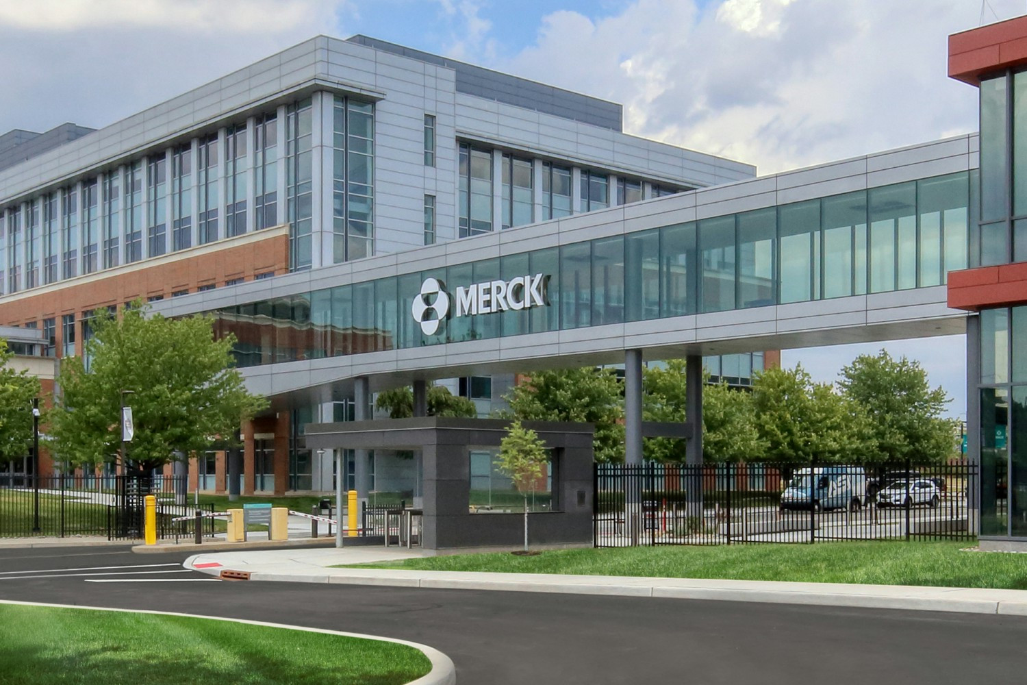 Merck's global headquarters in Rahway, NJ