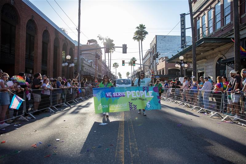 GROW FINANCIAL SUPPORTS TAMPA PRIDE