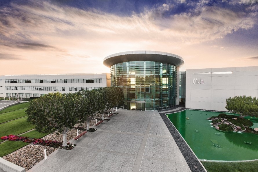Masimo is headquartered in sunny Irvine, California.