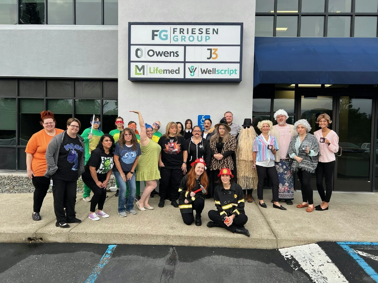 Halloween is a fun & competitive holiday, filled with potlucks and team themes that bring out creativity & camaraderie!