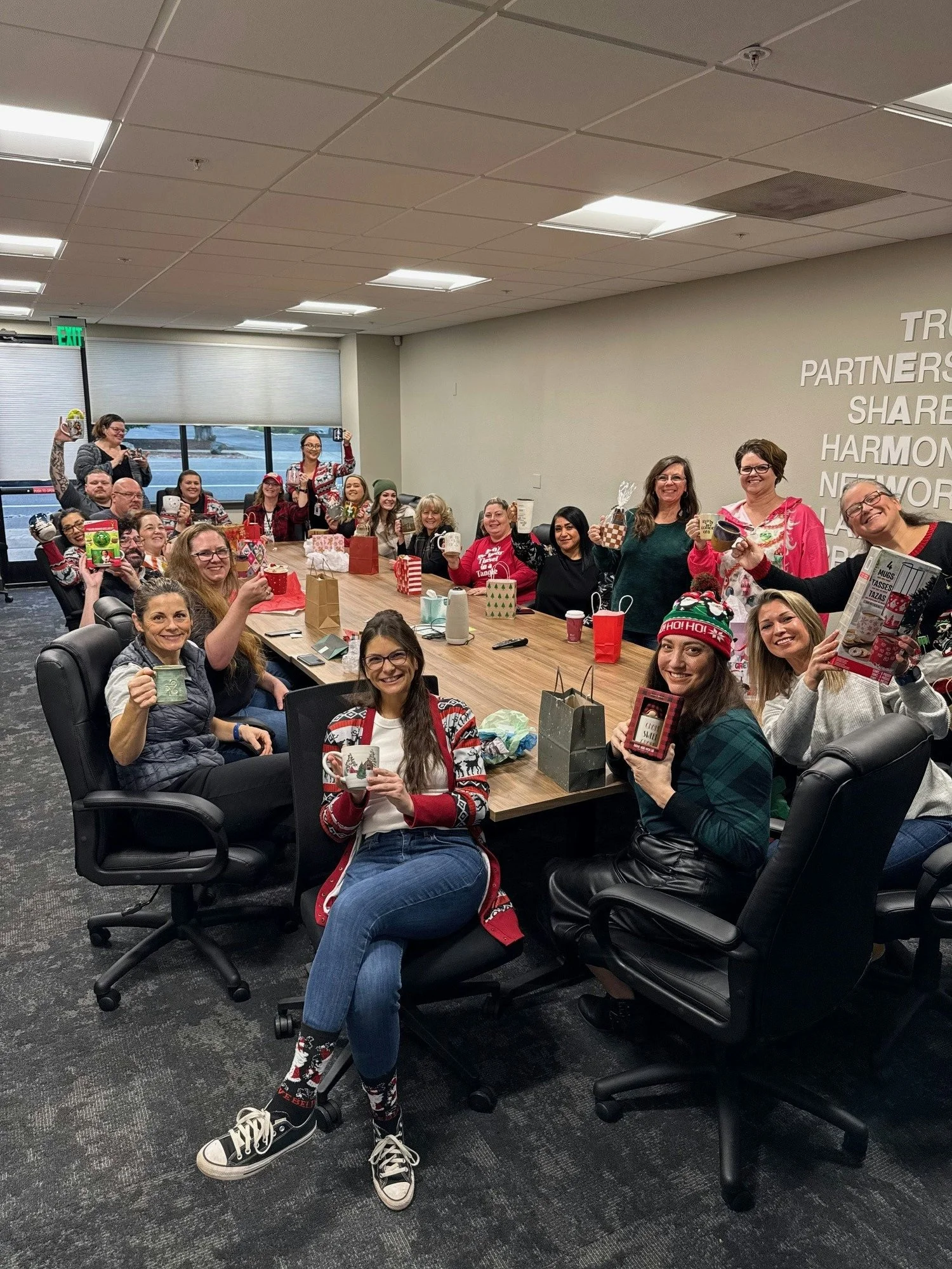 Merry Mug Exchange! A perfect excuse to come together and celebrate the holiday spirit!