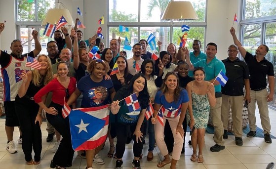 VIDA, one of Bozzuto’s eight employee resource groups, celebrated National Hispanic Heritage Month with a potluck lunch.