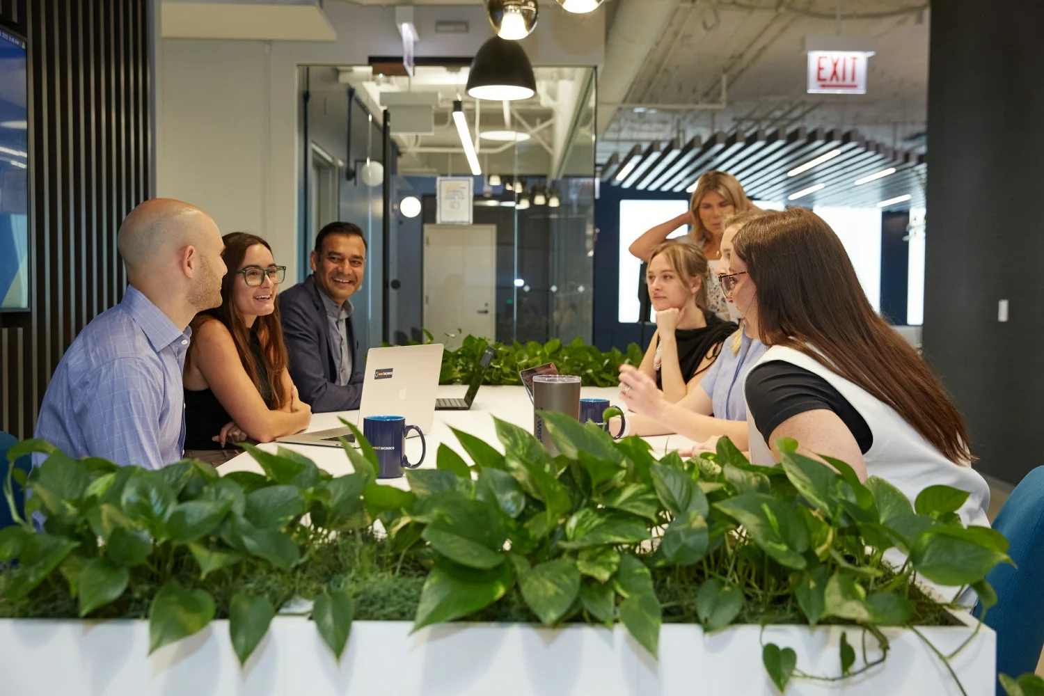 Collaboration spaces in each of our offices bring our teams together for moments that matter most.