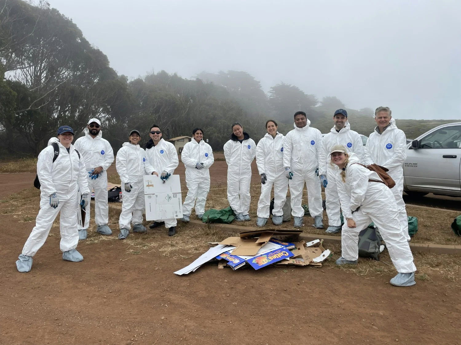 Our San Fransico office participating in our annual West Monroe Day of Service by cleaning a local beach.