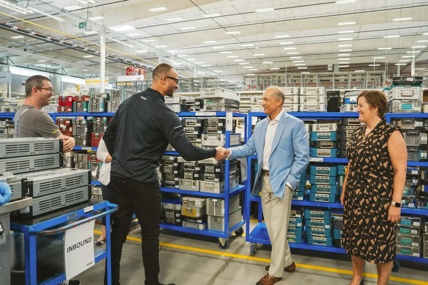 Chair and CEO Kevin Lobo connecting across our company’s geography to advance globalization and support company strategy