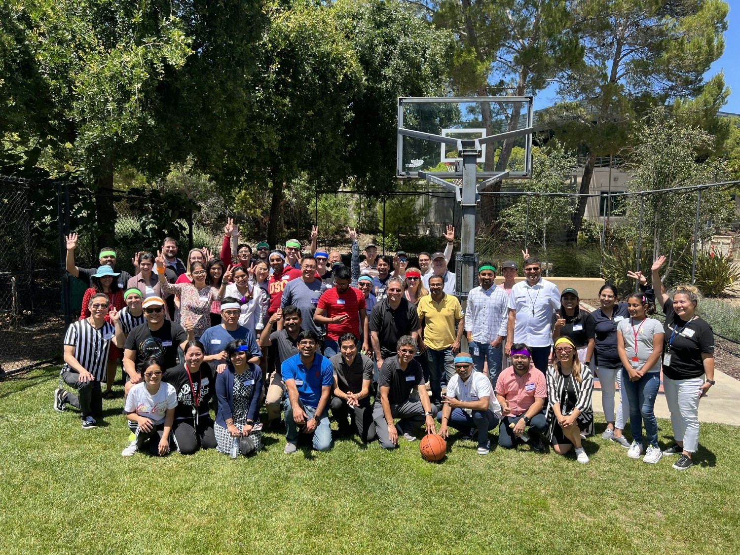SAP Palo Alto hosting a FitClub session during People Experience Day.