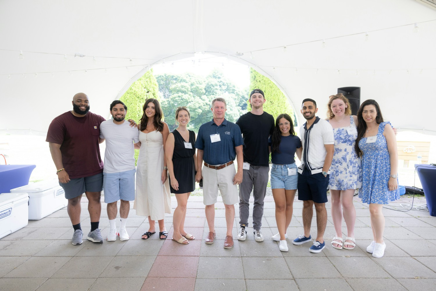 Our Kansas City office participating in a trivia battle sponsored and organized by our Great People, Great Places team.