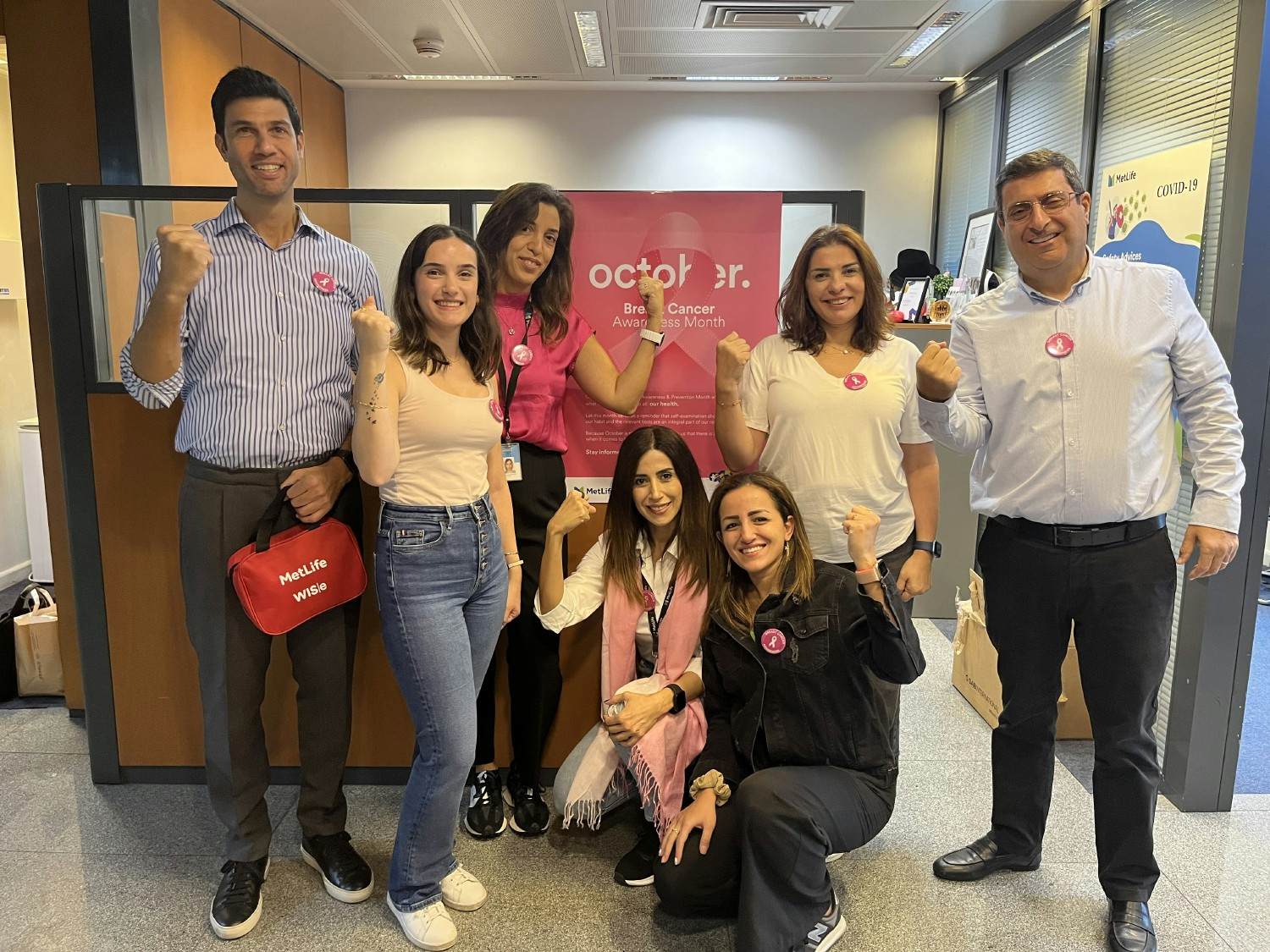 MetLife team taking ownership in Breast Cancer Awareness Month
