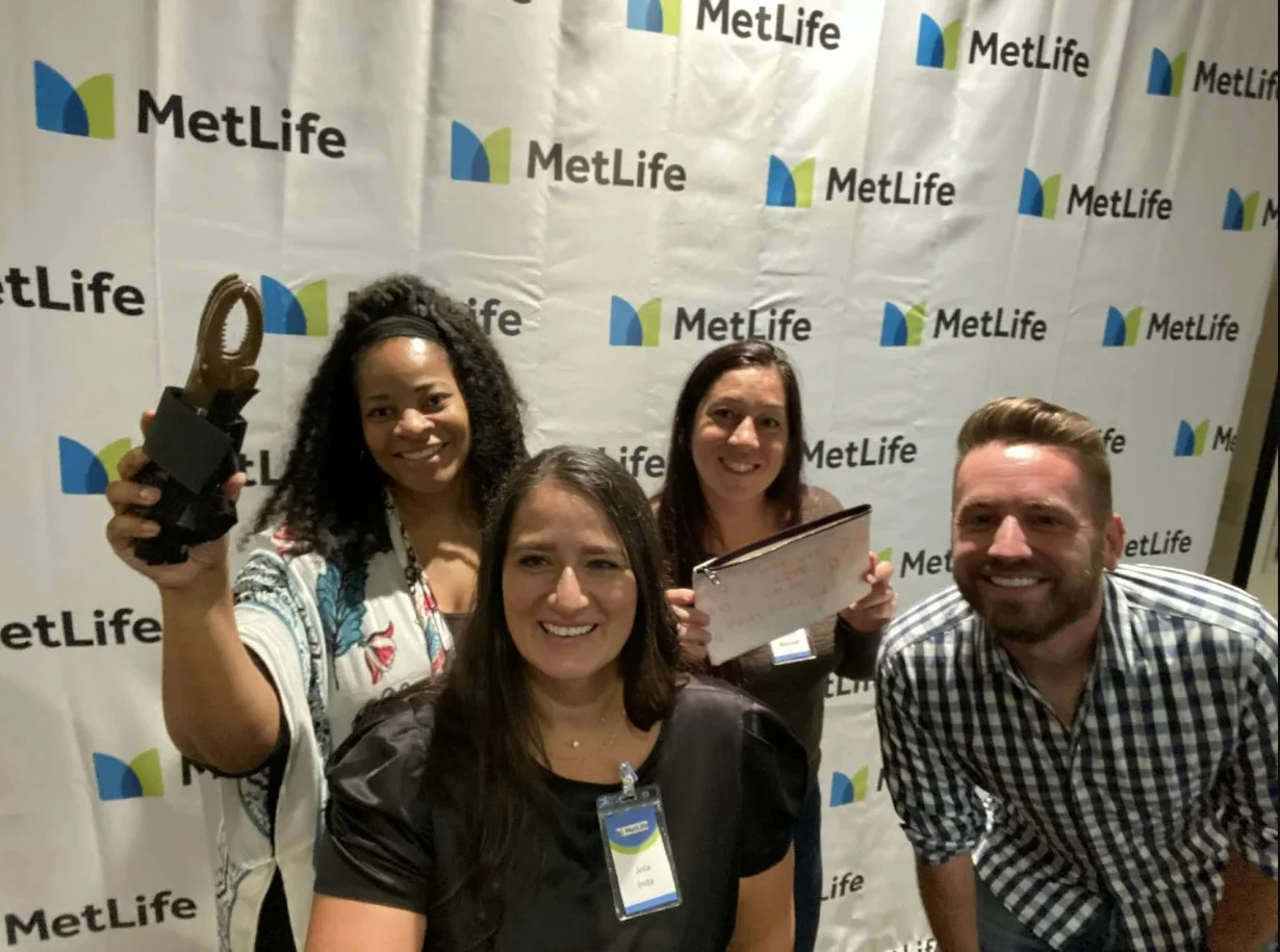 MetLife team celebrating milestones