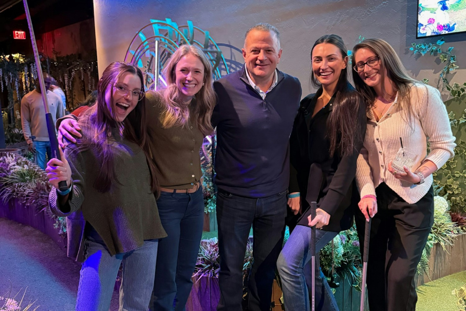 CEO Anthony Donnarumma with the team at a NYC Talent Solutions training and team-building event.