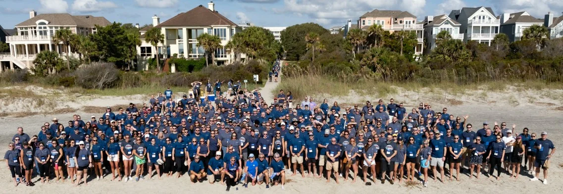 This is part of our sponsored agency event where we ride/walk to raise awareness for finding a cure for Cancer. 