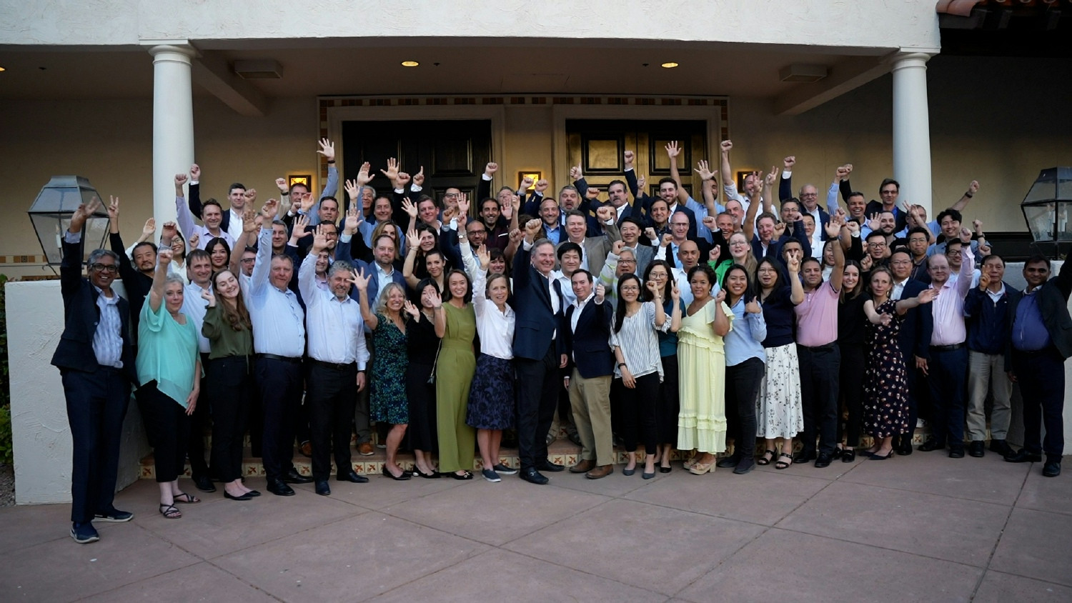 OUR CEO, JEFF SLOVIN, WITH  AT MINITAB'S INSIGHTS CONFERENCE WITH  CUSTOMERS AND  MINITAB TEAM MEMBERS