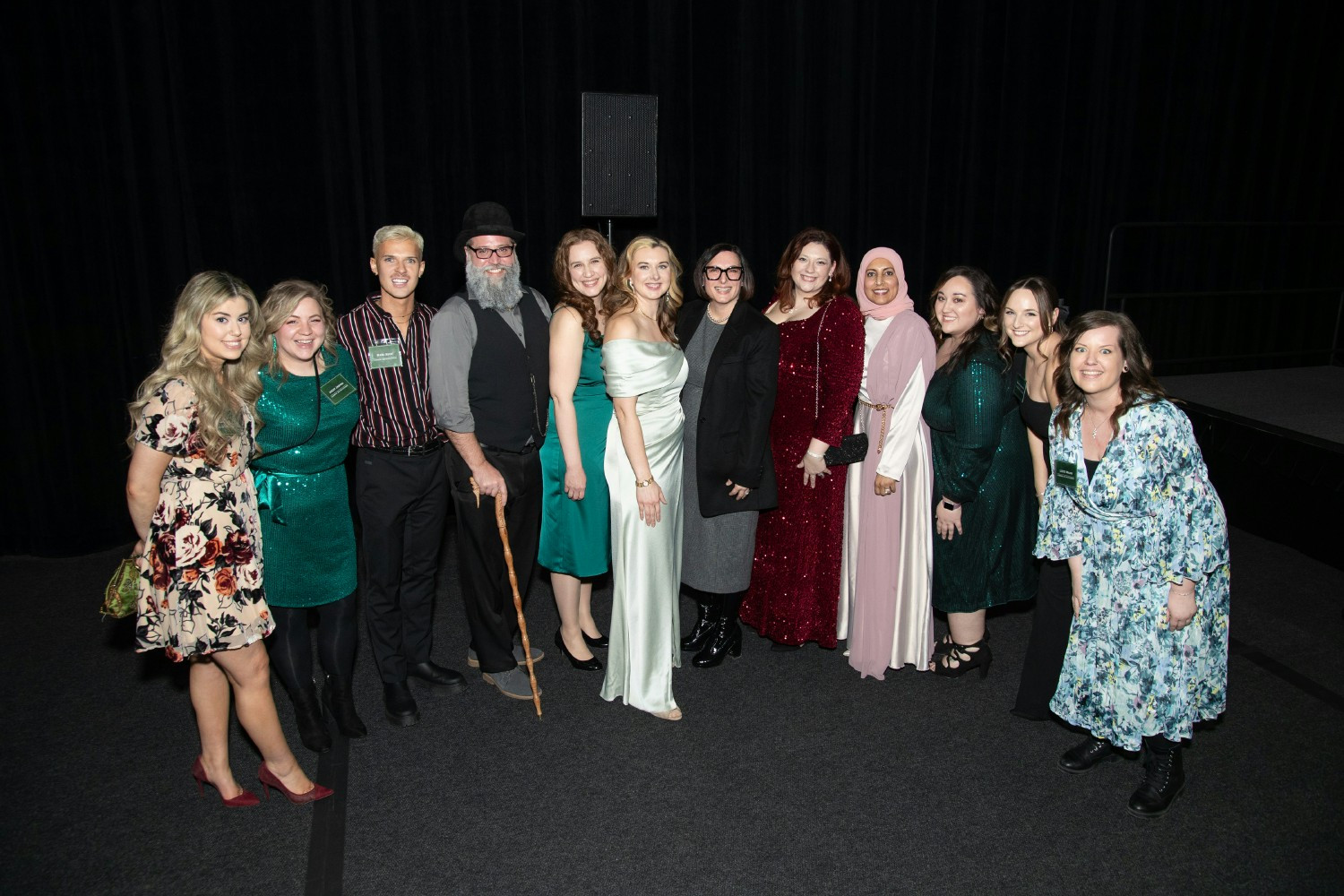 The training team at our Annual Awards Gala where we recognize award winners and years of service recipients.