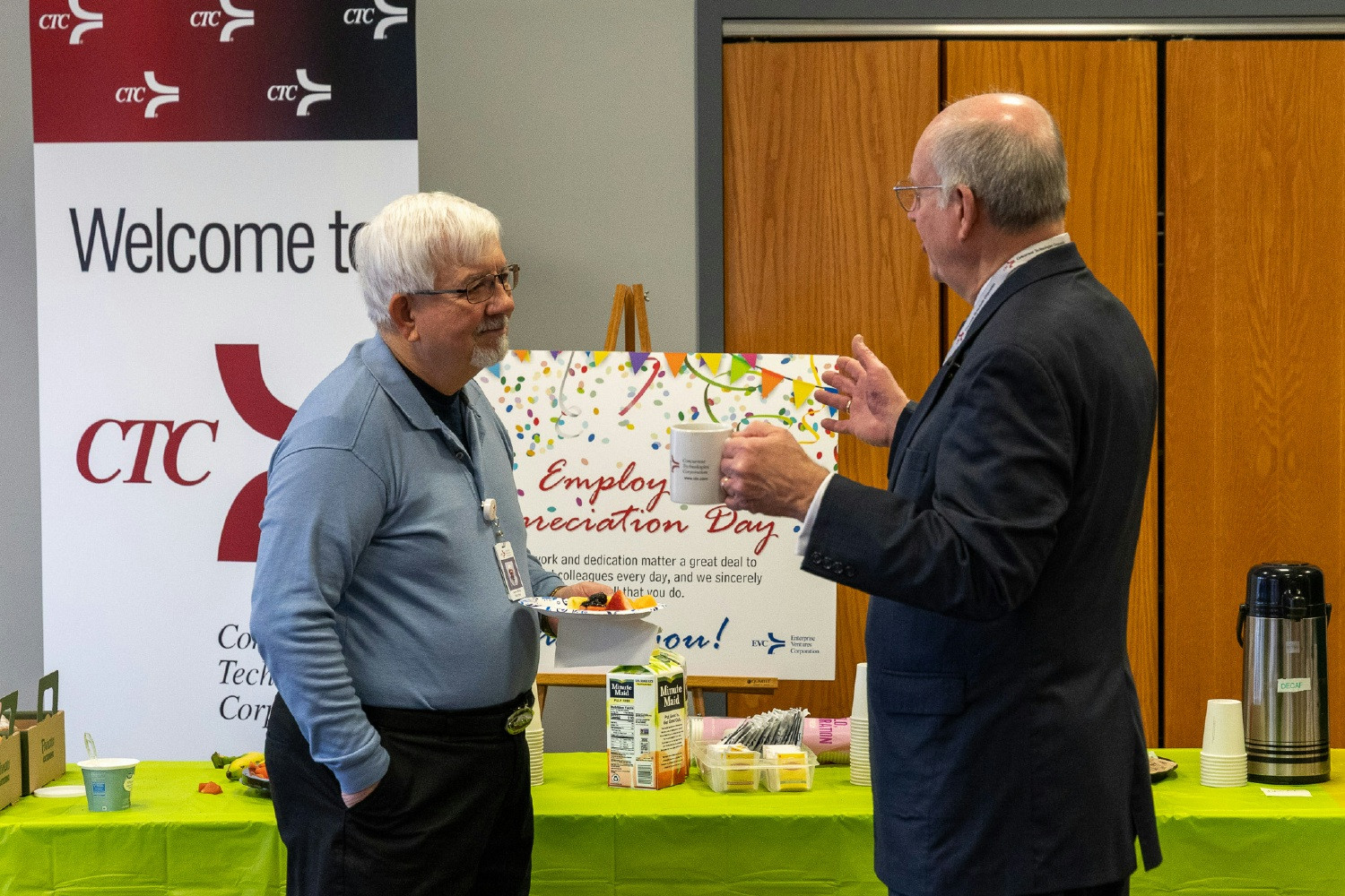 On Employee Appreciation Day, staff enjoyed treats, and the company made a $1,000 donation in their honor to St. Jude.