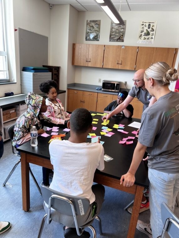 Our tech teammates honor a late teammate through engaging students in a day full of STEM activities.