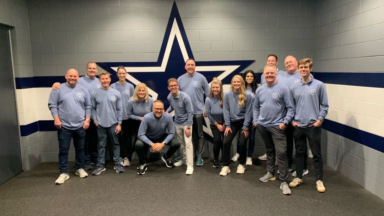 Our SIS team enjoyed a tour of the Dallas Cowboy's stadium during their National Sales Meeting.